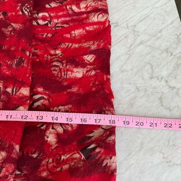 Kooloo Wool/Silk blend handcrafted Vest Shawl Cardigan lightweight one size - Picture 6 of 8